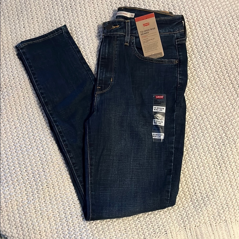 Levi's Blue Skinny Jeans